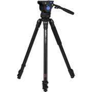 BENRO A373FBV4H Kit trépied vidéo aluminium Single Tube Serie 3 + rotule vidéo BV4H