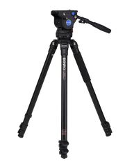 BENRO A373FBV6H Kit trépied vidéo aluminium Single Tube Serie 3 + rotule vidéo BV6H