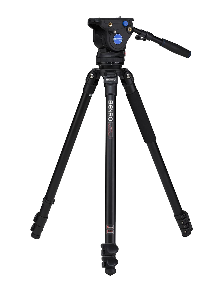 BENRO A373FBV6H Kit trépied vidéo aluminium Single Tube Serie 3 + rotule vidéo BV6H