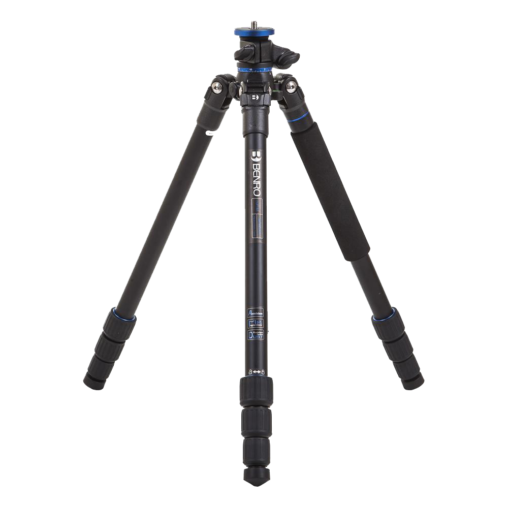 BENRO Go Plus Travel trépied aluminium S1 (Ø 25 mm) 4 sections sans rotule (FGP18A)