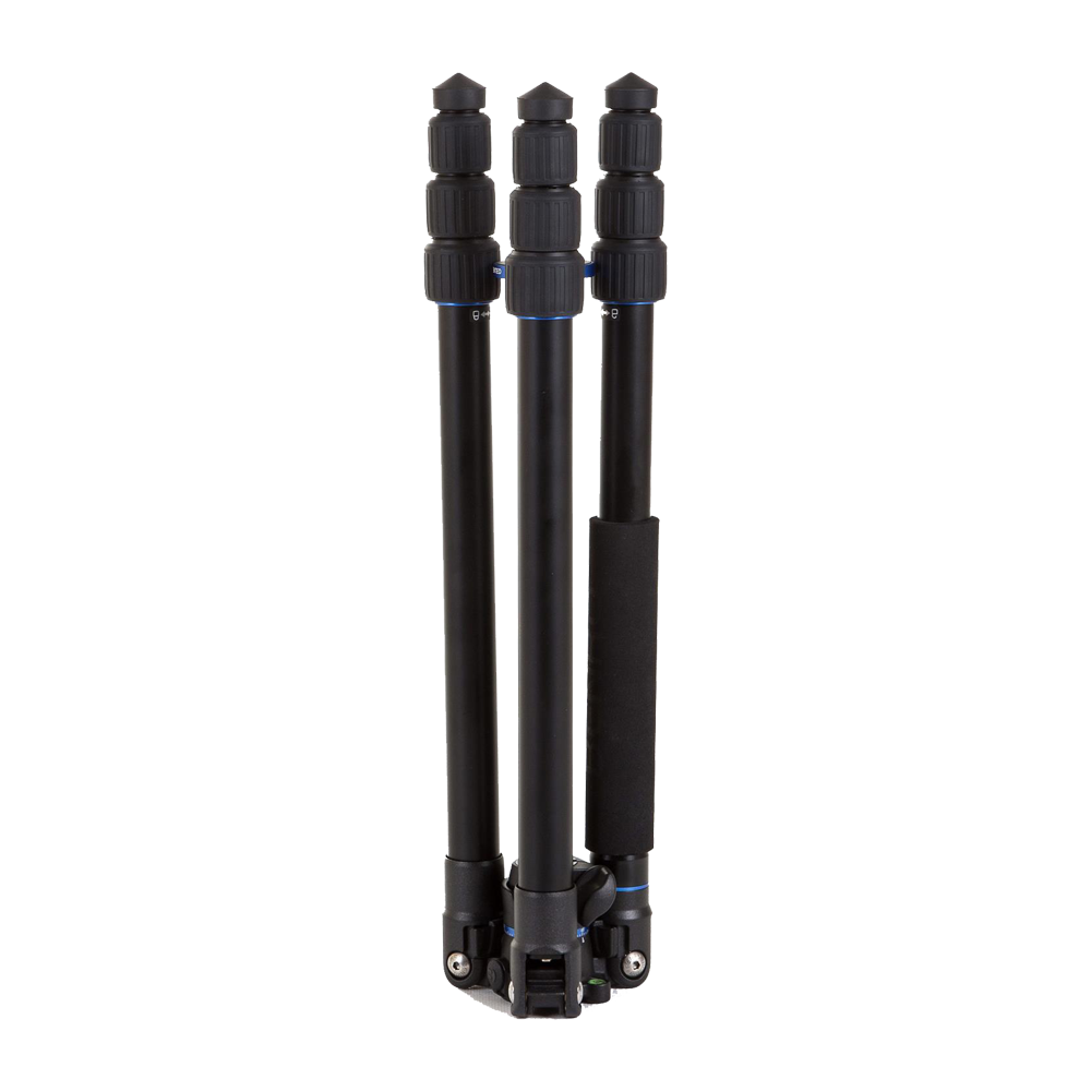 BENRO Go Plus Travel trépied aluminium S2 (Ø 29 mm) 4 sections sans rotule (FGP28A)