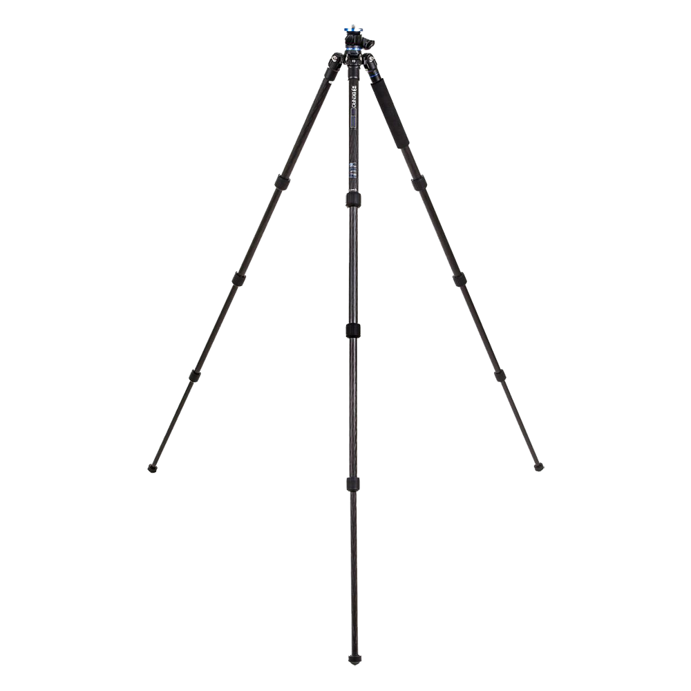 BENRO Go Plus Travel trépied carbone S1 (Ø 25 mm) 4 sections sans rotule (FGP18C)