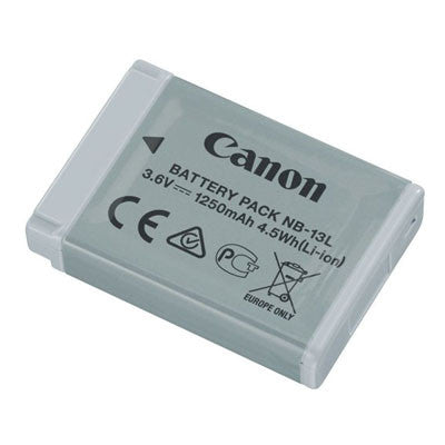 CANON NB-13LH Batterie pour Powershot G1XIII/G5X/G7X/G7XII/G7XIII/G9X/G9XII/SX620/720/730/740