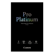 CANON PT-101 papier PHOTO PRO PLATINIUM 300 gr/m² format A3+ (330x480) pochette 10 feuilles