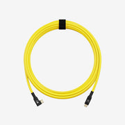 COBRA UNION CORDON COUDE USB-C / USB-C 90° 5M 10GBITS JAUNE