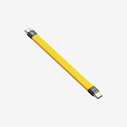 COBRA UNION CORDON DROIT USB-C / USB-C 0.14M 40GBITS JAUNE