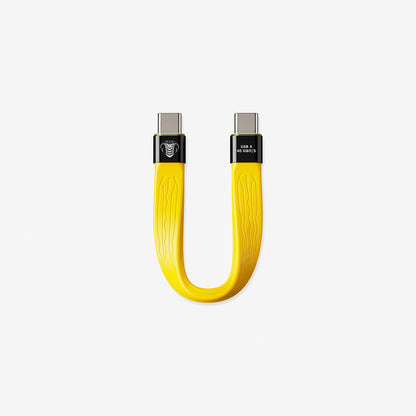 COBRA UNION CORDON DROIT USB-C / USB-C 0.14M 40GBITS JAUNE