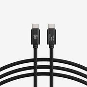 COBRA UNION CORDON DROIT USB-C / USB-C 0.3M 20GBITS NOIR