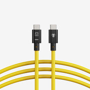 COBRA UNION CORDON DROIT USB-C / USB-C 10M 10GBITS JAUNE