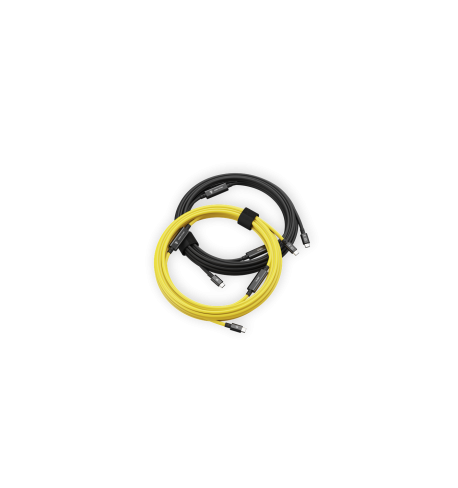 COBRA UNION CORDON DROIT USB-C / USB-C 10M 10GBITS JAUNE