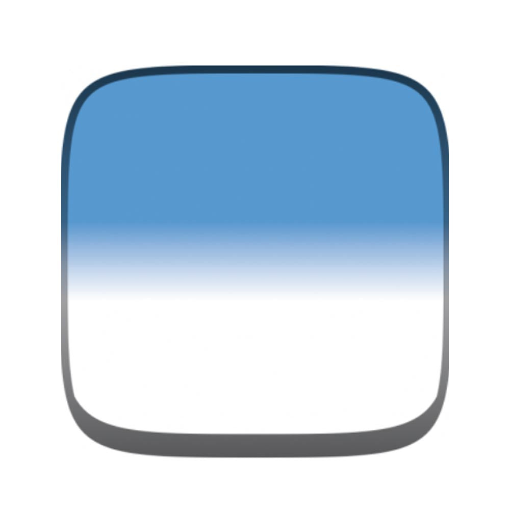 COKIN A122 Filtre Dégradé Bleu B1 A