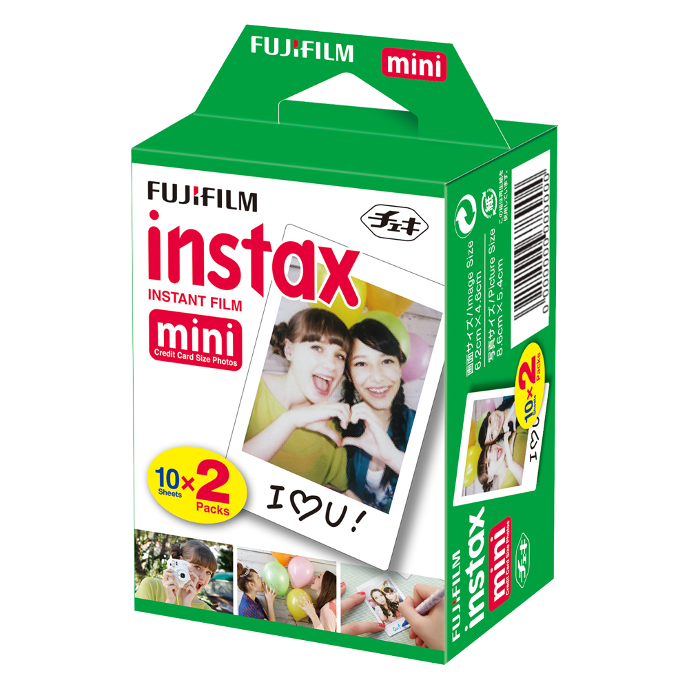 FUJIFILM Film Instax Mini Bipack (2X10 poses)