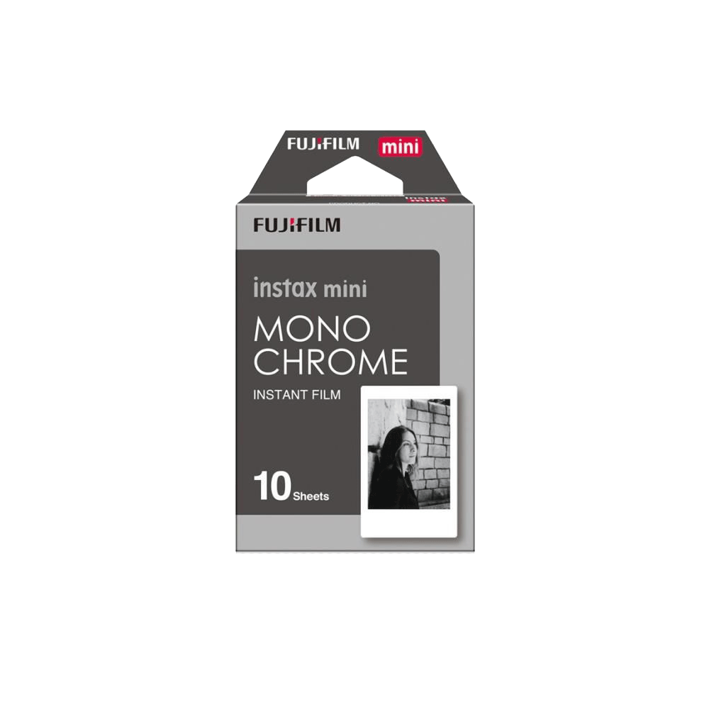 FUJIFILM Film Instax Mini Monochrome 10 Poses