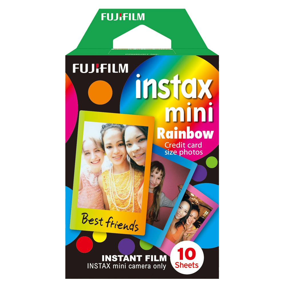 FUJIFILM Film Instax Mini Rainbow 10 Poses