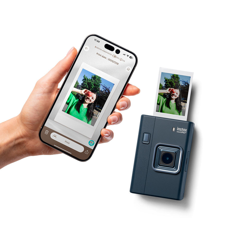 FUJIFILM INSTAX LIPLAY PLUS NAVY VN EX D