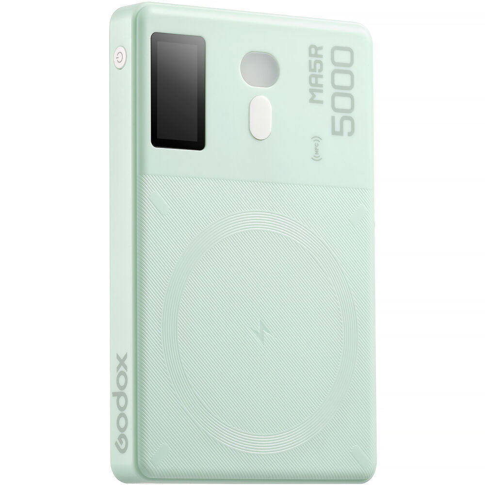 GODOX MA5R LIGHT BLAUW RGB PANEL POWERBANK