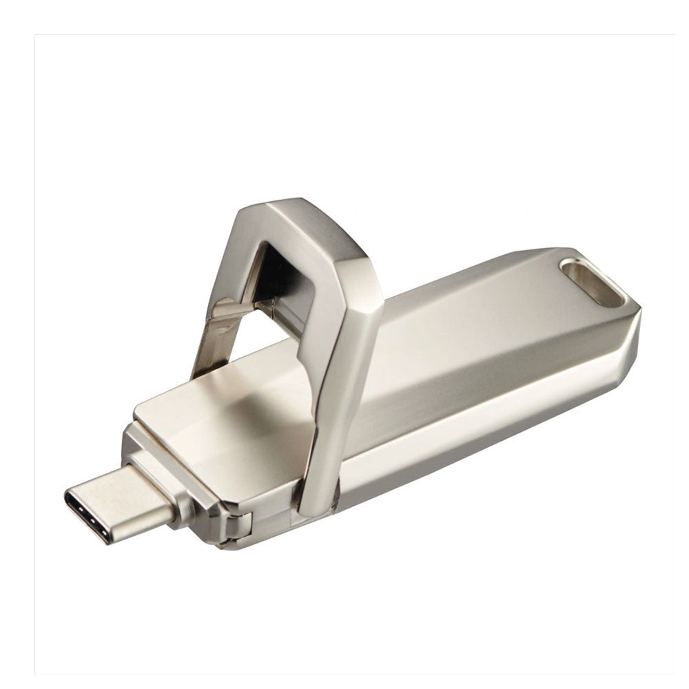 HAMA CLE USB 3.1 UNI-C 128GB 90MB/S ARGENT