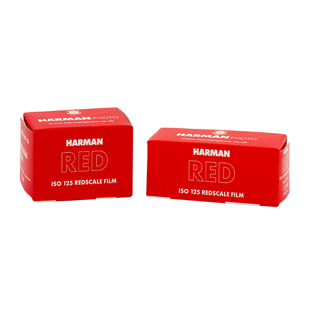 HARMAN RED FILM 125 ISO FORMAT 120 COULEUR 36 POSES