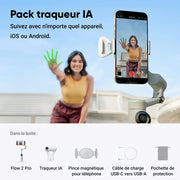 INSTA360 FLOW 2 PRO AI TRACKER BUNDLE STONE GREY