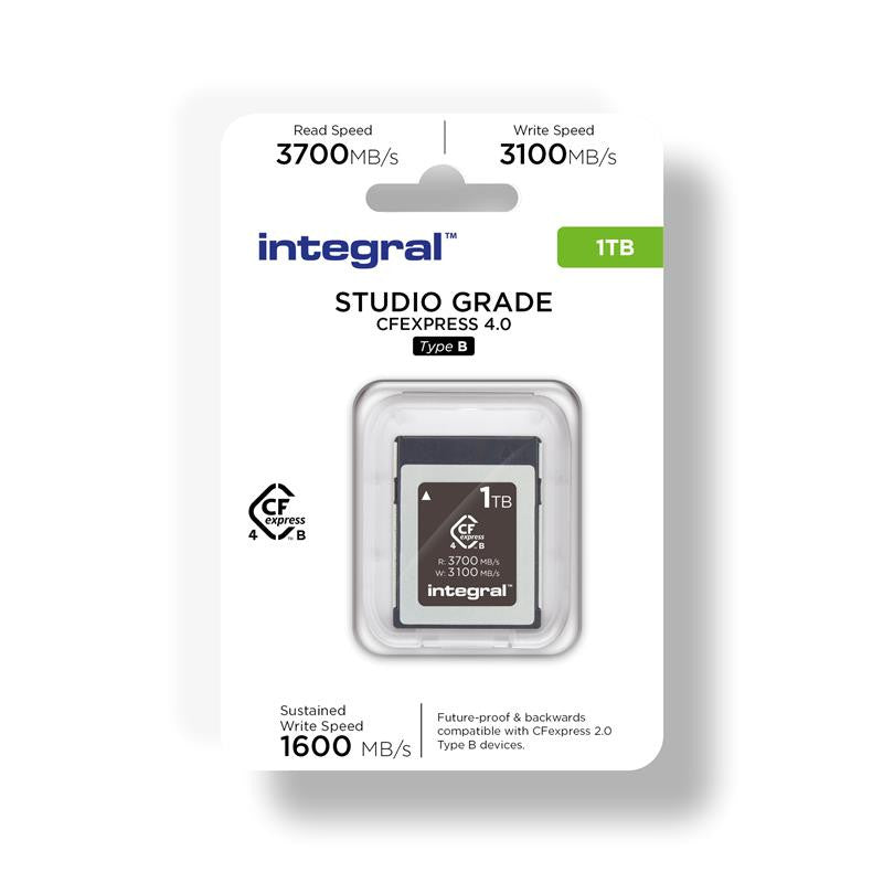 INTEGRAL CFEXPRESS TYPE B 1TO STUDIO GRADE 4.0 3700/3000