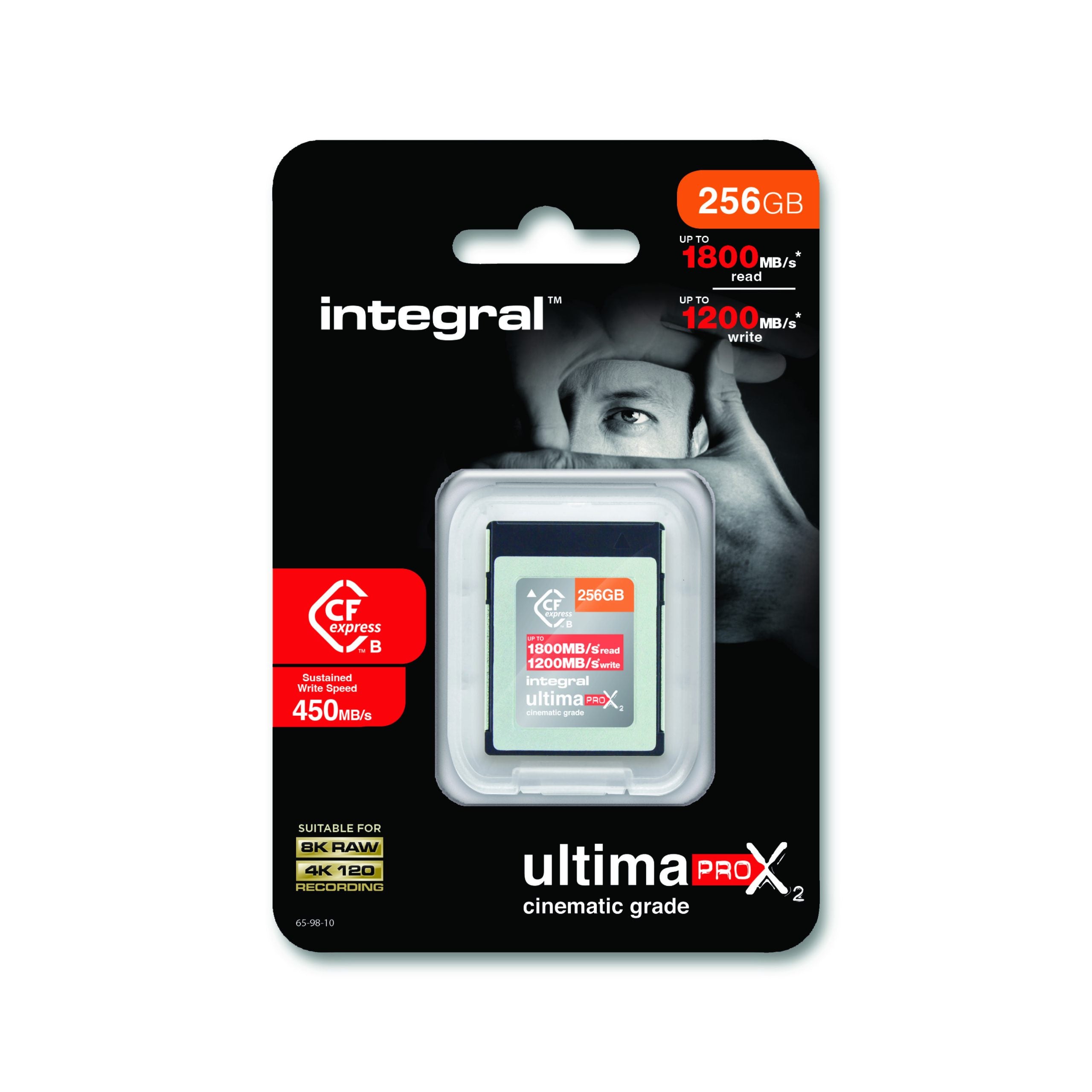 INTEGRAL CFEXPRESS TYPE B 256GO 2.0 1800/1200
