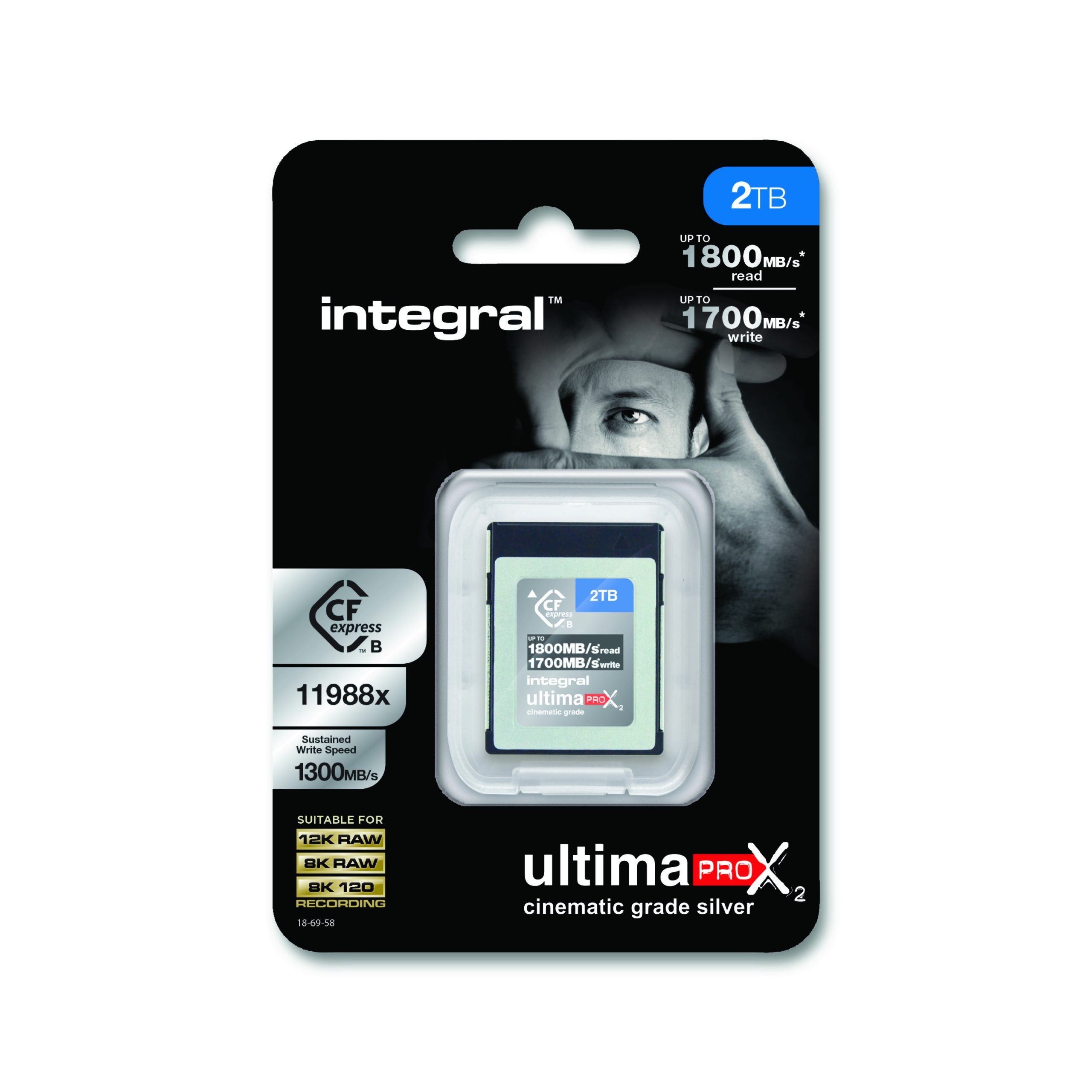 INTEGRAL CFEXPRESS TYPE B 2TO 2.0 1800/1700