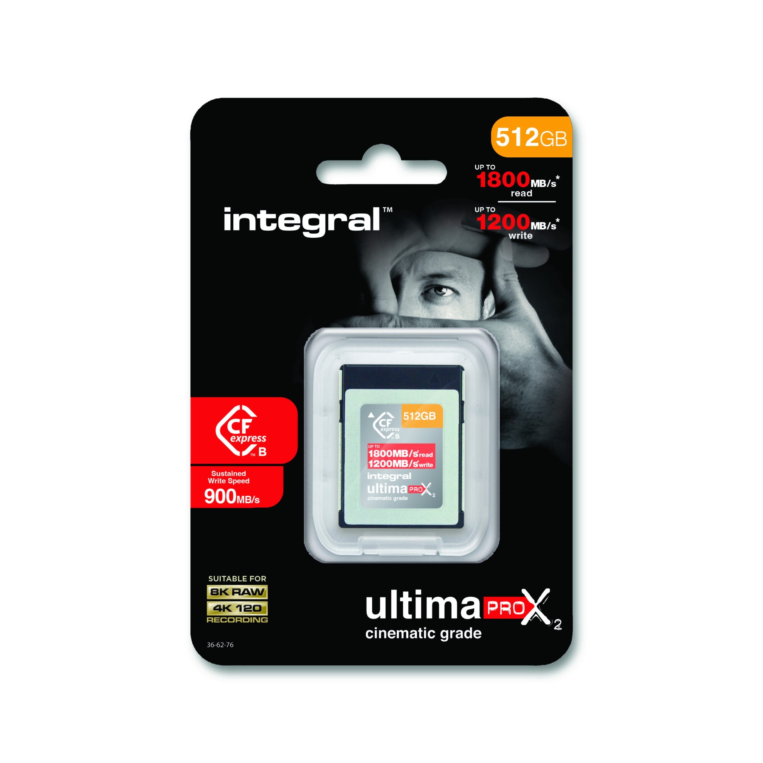 INTEGRAL CFEXPRESS TYPE B 512GO 2.0 1800/1200