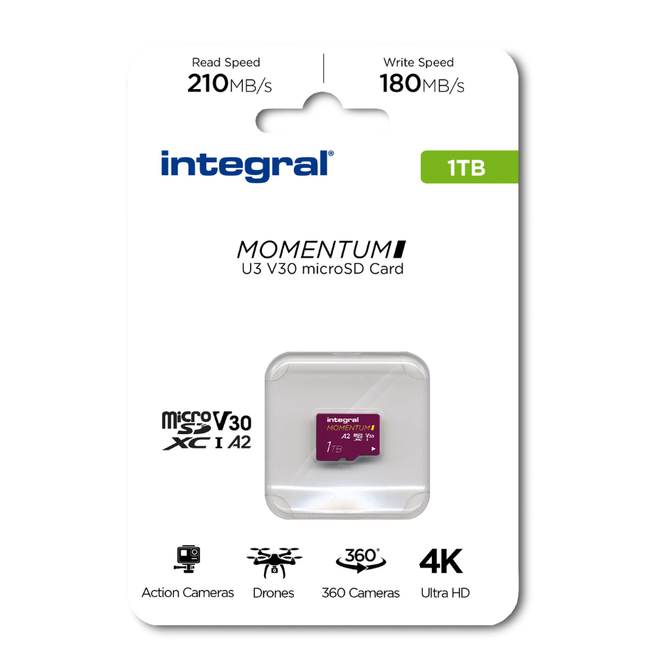 INTEGRAL MICRO SD MOMENTUM I 1TO V30 A2 210/180
