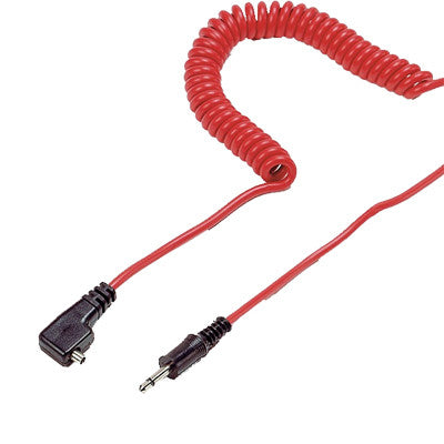 KAISER CABLE SYNCHRO FLASH 10M PRISE PC JACK 3.5MM ROUGE