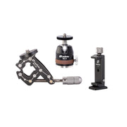 LEOFOTO MC-30 POCKET CLAMP + MINI BALLHEAD 19 + Pince Smartphone