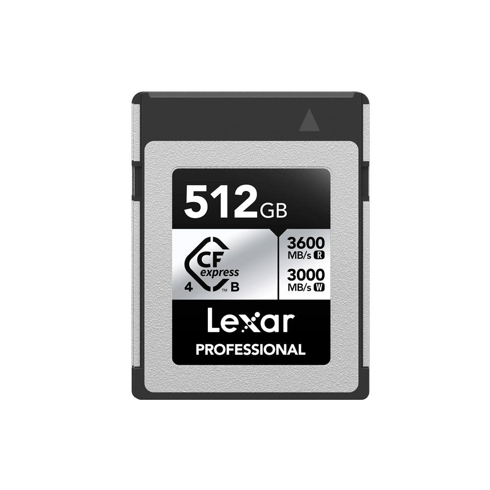 LEXAR PRO CFEXPRESS SILVER TYPE B 512GB 3600/3000 MB/S