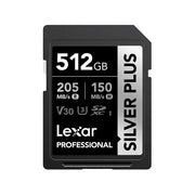 LEXAR PRO SD 1366X SILVER PLUS 512GB R205/W150 V30 U3