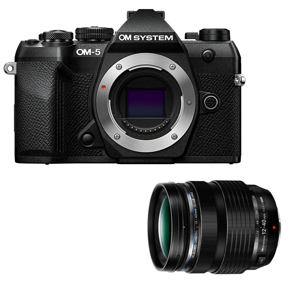 OM SYSTEM OM-5 Mark II Noir + 12-40 mm f/2,8 PRO II
