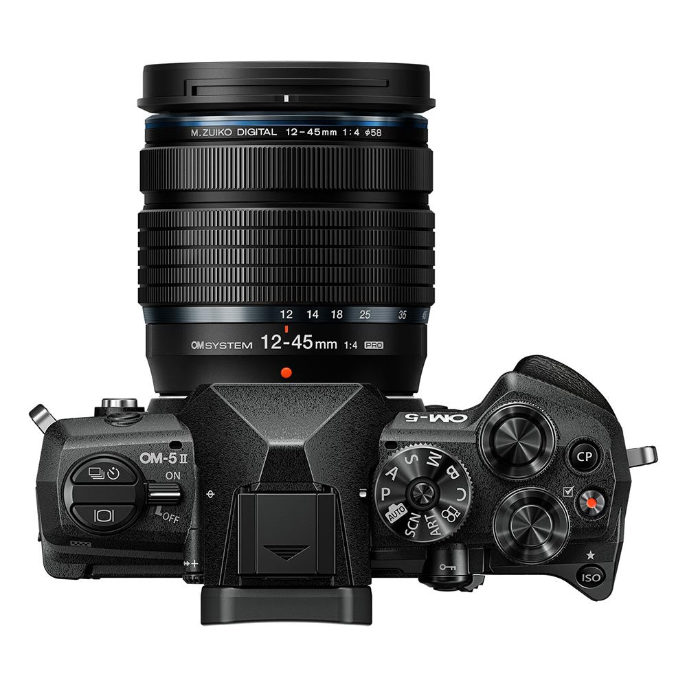 OM SYSTEM OM-5 Mark II Noir + 12-45 mm f/4 PRO ED