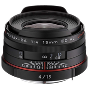 PENTAX HD DA 15 mm f/4 ED AL Limited Noir
