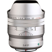 PENTAX HD FA 21 mm f/2,4 Limited DC WR Argent