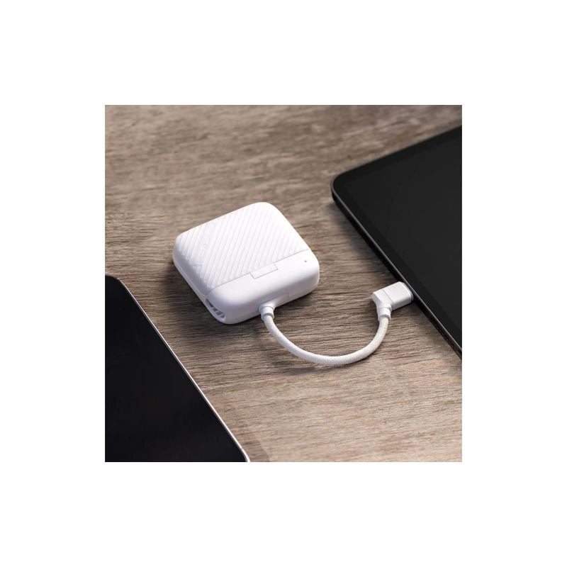 PGYTECH CreateMate Étui pour mini lecteur de cartes haute vitesse Blanc