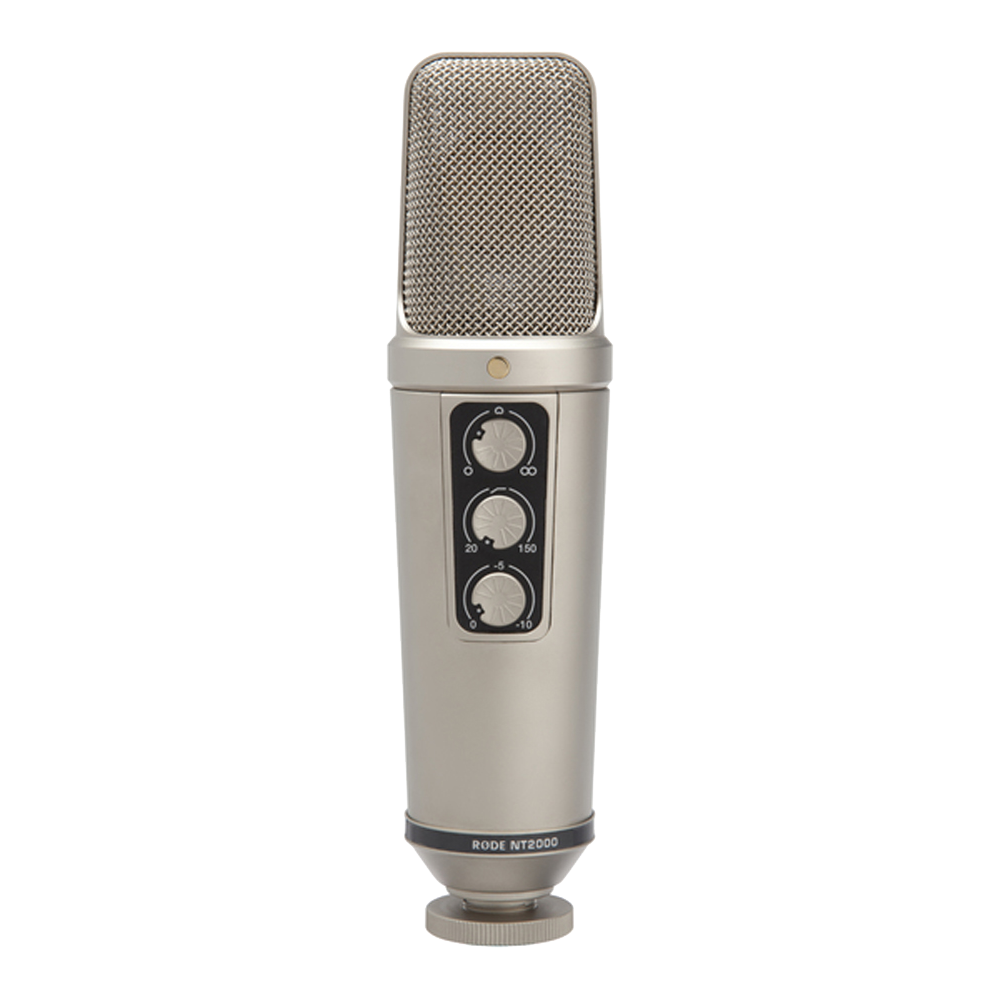 RODE NT2000 MICRO DE STUDIO DIRECTIVITE VARIABLE EN CONTINU
