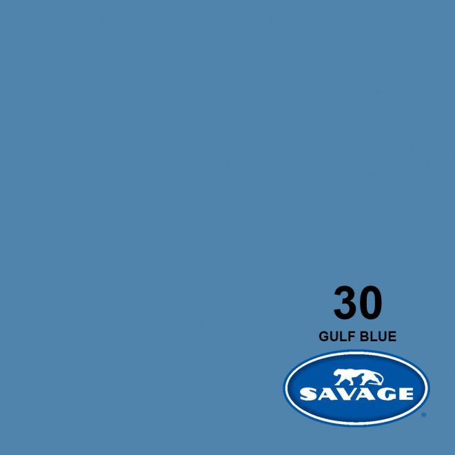 SAVAGE FOND STUDIO PAPIER 2,72X11M GULF BLUE