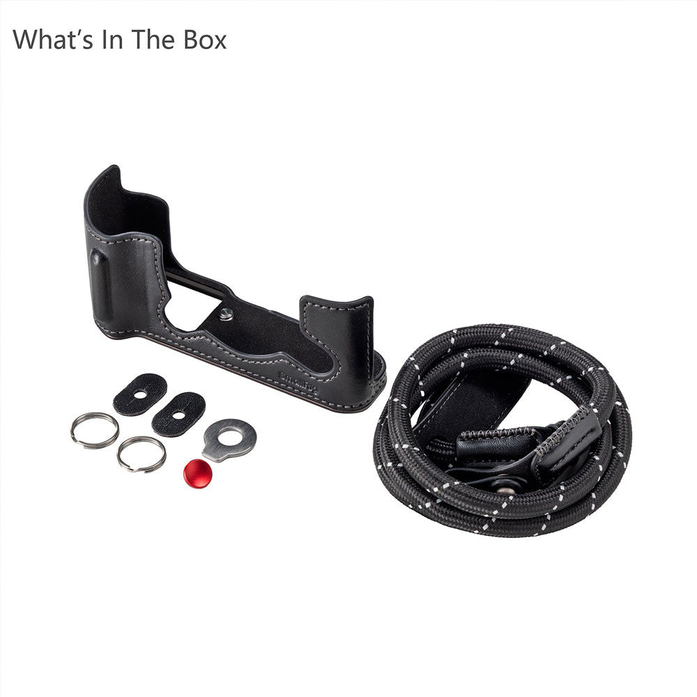 SMALLRIG 5669 LEATHER HALF CASE X-T30/X-T30 II/X-T30 III NOIR