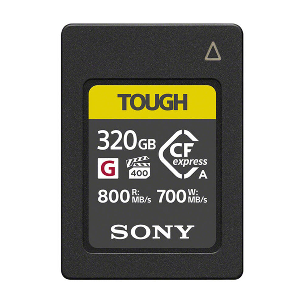 SONY CFexpress SERIE G 320GB TYPE A (jusqu'à 800MB/S en lecture et 700 MB/S en écriture)