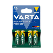 VARTA AA/LR6 PILES RECHARG. PRE-CHARGEES 2600MAH X4
