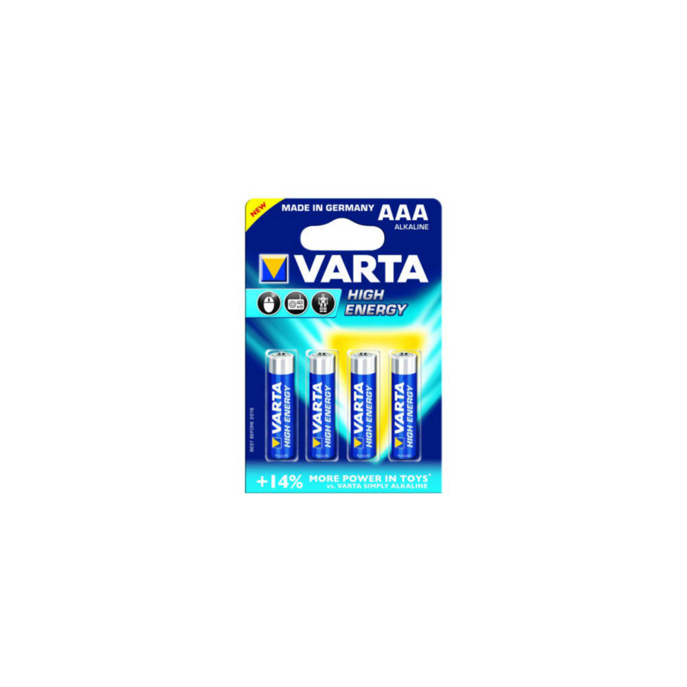 VARTA AAA/LR03 PILE LONGLIFE X4