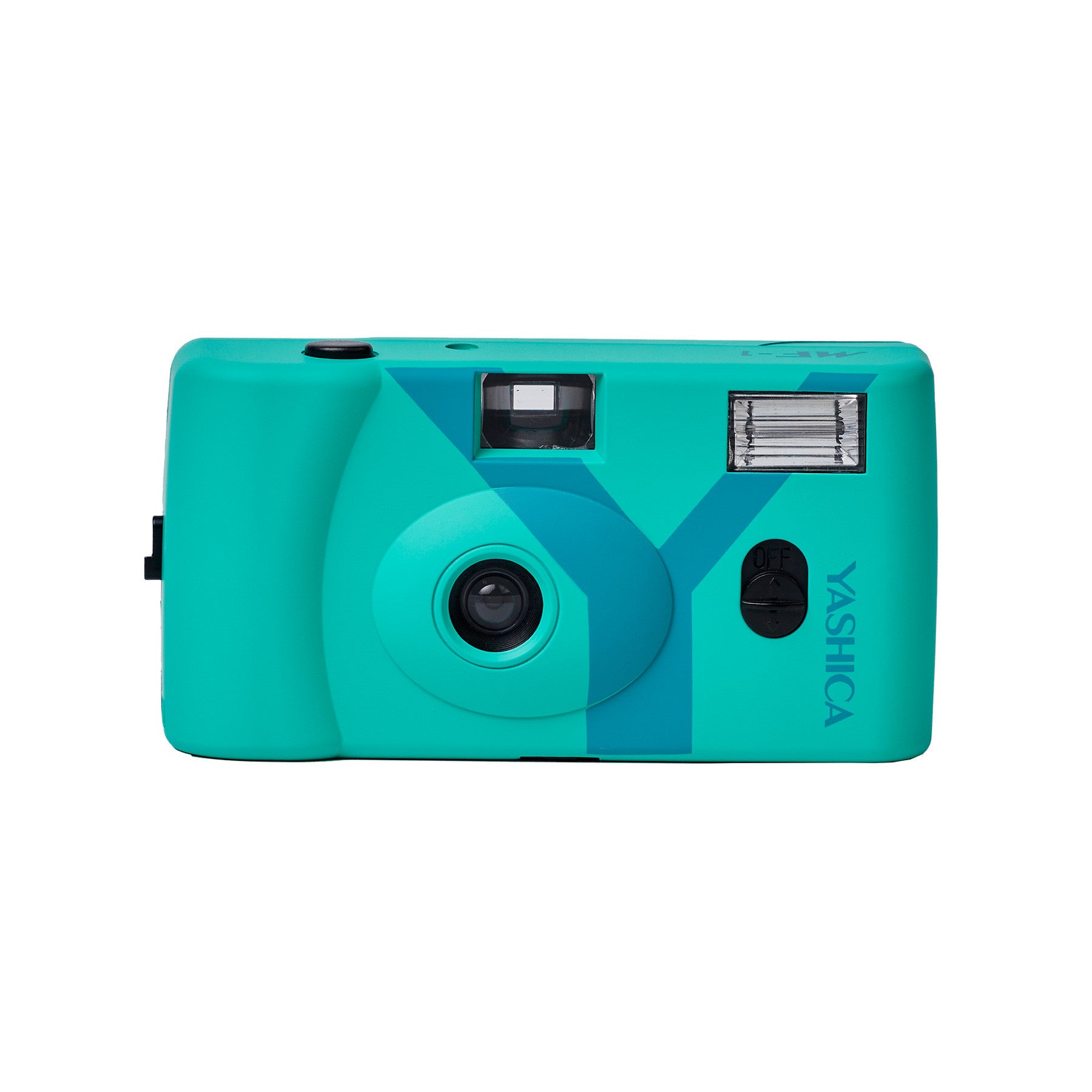 YASHICA MF-1 SNAPSHOT ART CAMERA Y TURQUOISE 1 FILM 400/24